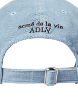 25FW ACベアコーデュロイポイントボールキャップ スカイブルー