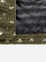Dotty Pogle Quilted Hooded Zip-Up (3c)