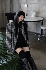 Savage Tweed Over Jacket