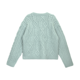 SNUGGY CABLE WOOL SWEATER (3 COLORS)