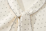 Cael Polka Scarf Tee