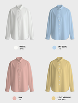 Glass Easy Classic Daily Semi-Overfit Shirt