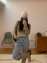 [MADE] Angpang Twisted Round Knit