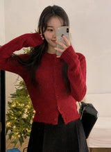 MT Basic Soft Crop Knit Cardigan (6color)