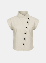 Viro Stand Collar Blouse