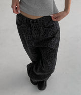 [VIVITIKO] Chets reopard cotton pants