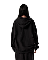 NO STRESS HOTFIX SET HOOD ZIP-UP BLACK