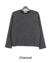 ロペル リブド ニット ロングスリーブ