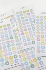 Seal sticker - Pure tone arrow (11mm)