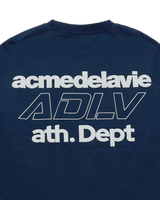 25FW ダブルレイヤーADLV長袖Tシャツ ライトネイビー