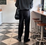 LMN ブリットワンタックハーフバンディドワイドスラックス (5 colors)