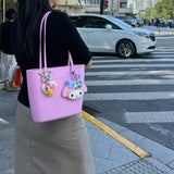 Waterproof Tote Bag Pink