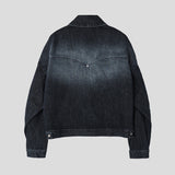 Bor Washed Western Denim Jacket