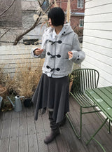 SOFT UNBALANCE FLARE SKIRT