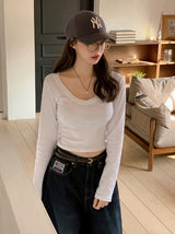 MRベーシックコットン100 ロングスリーブTシャツ（6色）