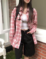 Century Over Fit Check Shirt
