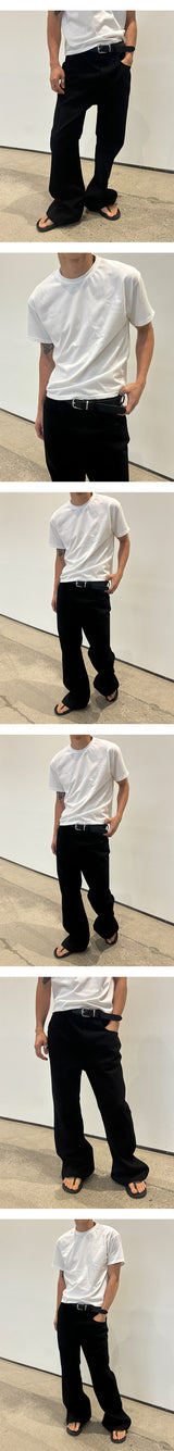 [S/S] Premium コットンクロップTシャツ(4color)