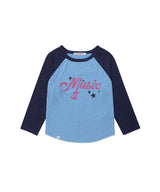 ヴィンテージ ミュージック ラグラン Tシャツ(CV2GFFT551A)
