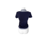 ソレン チェック シャツ レイヤード ツイスト ショート スリーブ Tシャツ