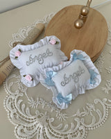 【MADE】 Ribbon frill pillow (tok/keyring)