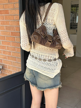[S/S] Punching knit one piece