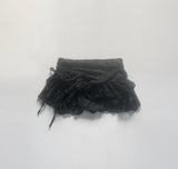 レイナフリルレースドスカート (Black)