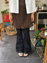 Kozle Washing Bootcut Denim Pants