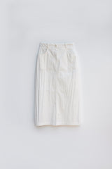 H banding skirt (Ivory)