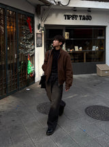 LOCO SUEIDE BLOUSON JACKET