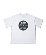 リブCD Tシャツ-ホワイト
