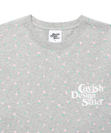 フラワーセラーロゴ長袖Tシャツ グレー(CV2GSUT551A)