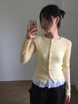 Le Frill Crewneck Sleeveless