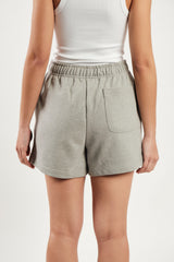 TEMPUS パッチショートパンツ (GREY MELANGE)