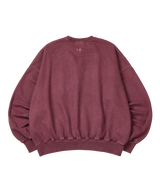 P.Basic cross Sweatshirt _ Solid pink 