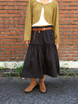 Routine Check Skirt (2color)