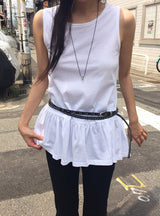 Bekki Frill Layered Sleeveless One Piece
