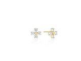 26SS★トゥルーリー エッセンス 14K ベイン フラワーピアス