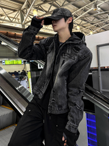 Cray Denim Hooded Jacket