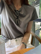 レイ エッセンシャル モダール ショート スリーブ Tシャツ/5カラー