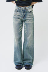 (W) Dear Low-rise Bootscut Denim