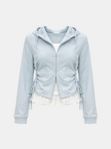 Cloud Lace Hoodie Set