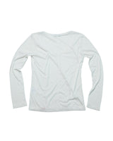 Vネックロングスリーブトップ (WHITE) ウィンメンズ