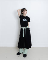 OoブーツカットTRパンツ メロン
