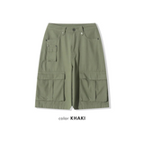 [Unisex] Multi cargo bermuda pants(4color)
