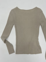 Ray Buckle Wrap Knit