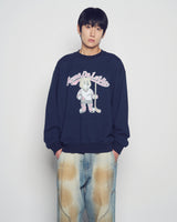 26SS VINTAGE MASCOT AC BEAR SWEATSHIRT 