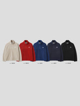 ルアーフリースハーフジップアップTシャツ (5color)