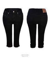 Slim capri denim pants (3size-S/M/L)