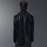 JOHN BOX BLAZER-BLACK
