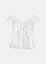 Bloomie Broderie Blouse